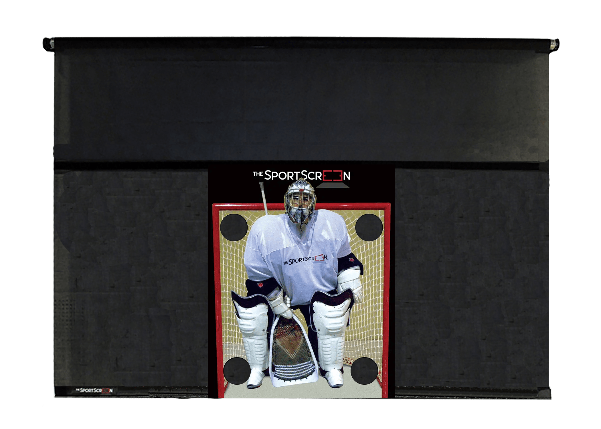 10ft lacrosse sportscreen with no mode of retraction