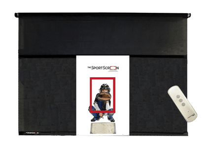 10ft Remote Control Baseball SportScreen, retractable baseball training net