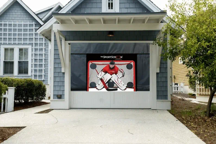 10ft SportScreen part way retracted