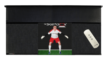 16ft Remote Control Soccer SportScreen, retractable soccer training net